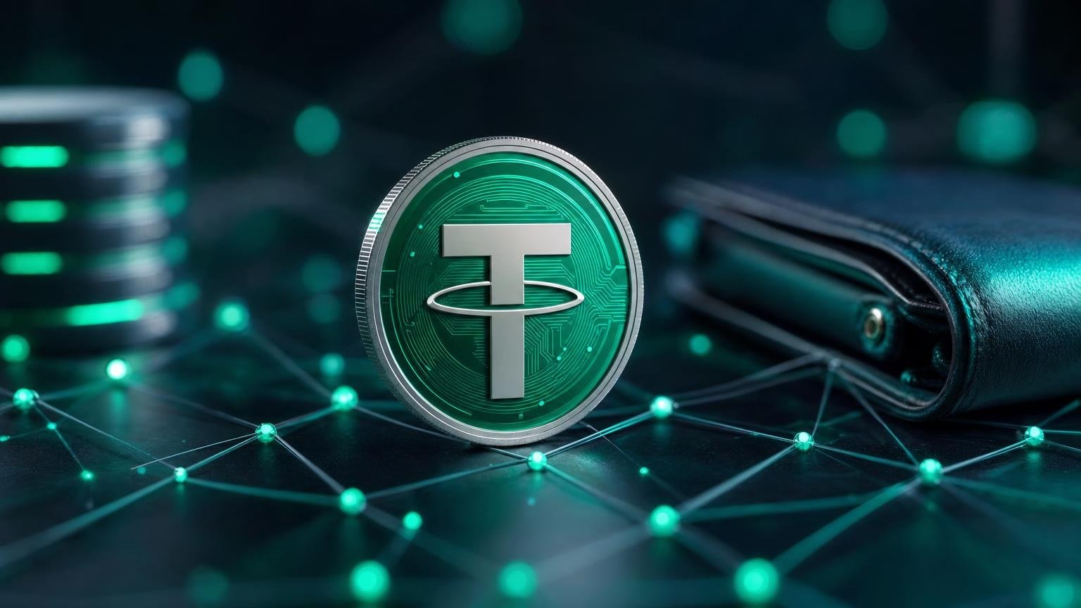 A beginner reviews the network, recipient address, fee, exchange amount and transaction status before sending USDT via TRON.